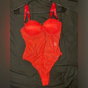 NWOT Red Fashion Nova Lingerie